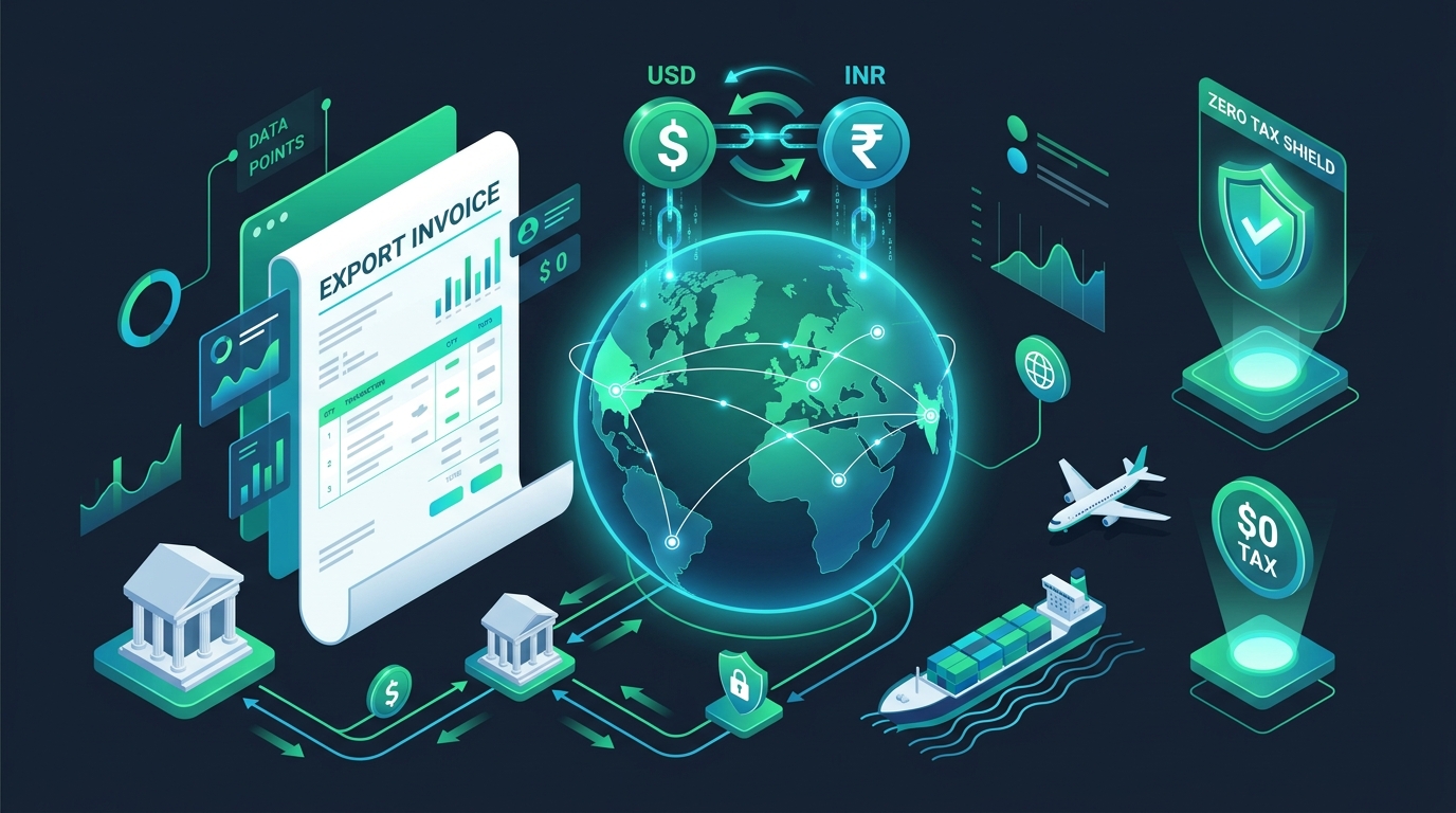 USD to INR Currency Conversion and GST Export Invoicing Guide 2026